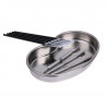 Size S. Small stainless steel tray for medical instruments 18 cm ___KRY038 (105)