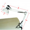 Table lamp with a long handle on the clip to the table ___KRY530 (008)