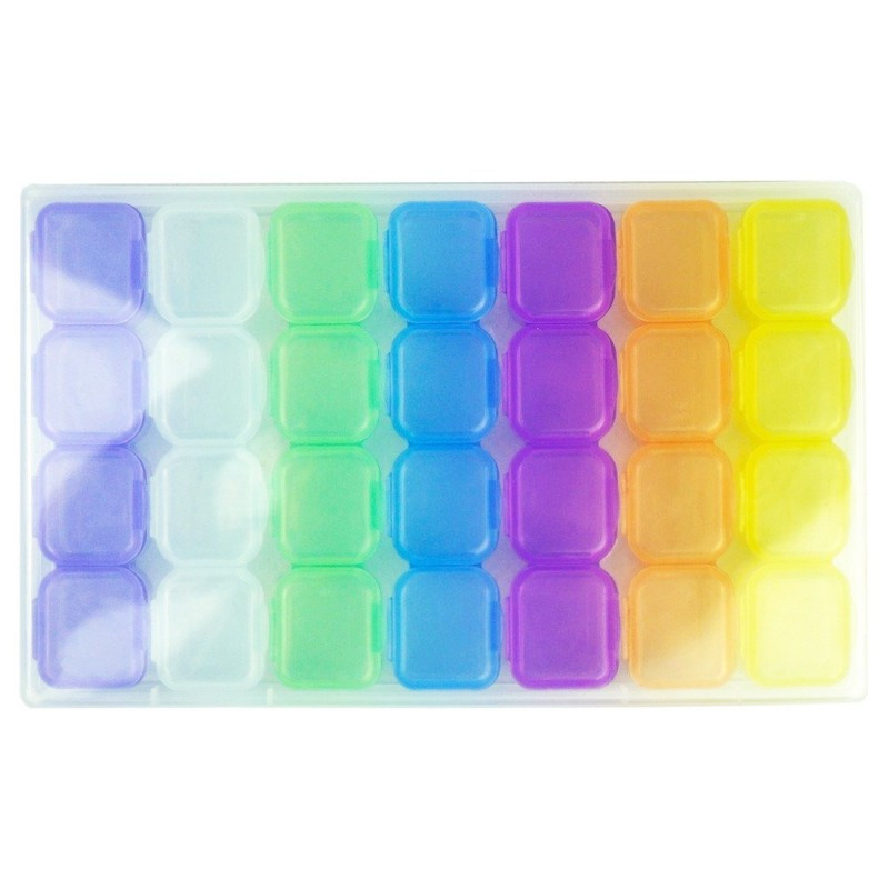 28 Cell Multi Color Container ___KRY0372 (034)